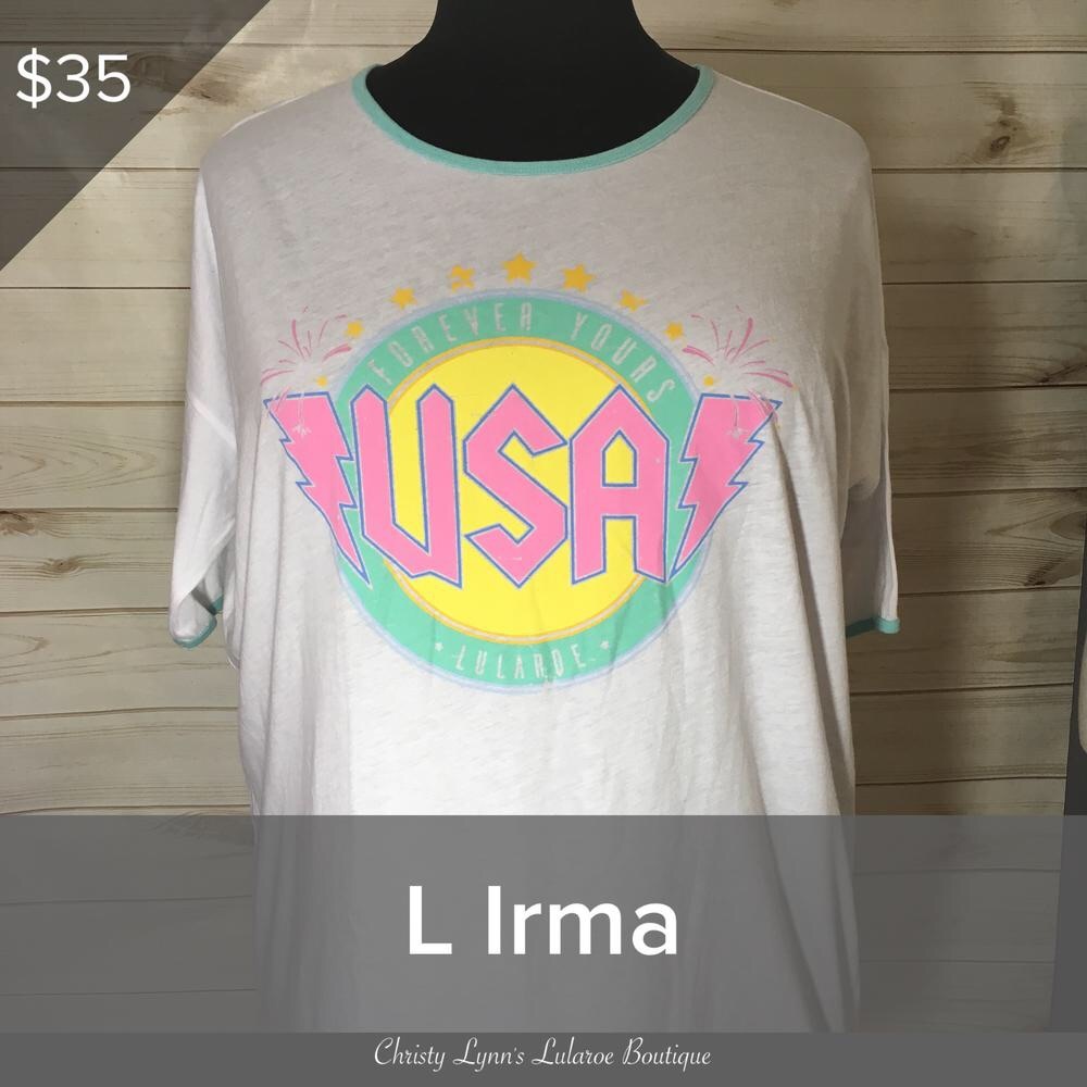 Lularoe Large Irma - USA